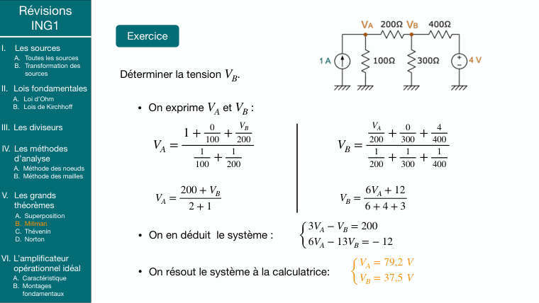 Diapo du cours : Déterminer la tension